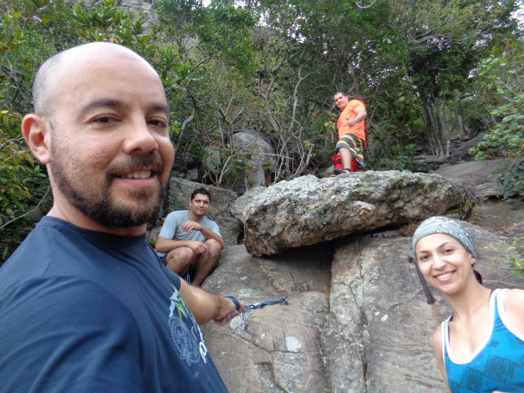 Eu, Alisson, Juliano e Michelle no final da Costão