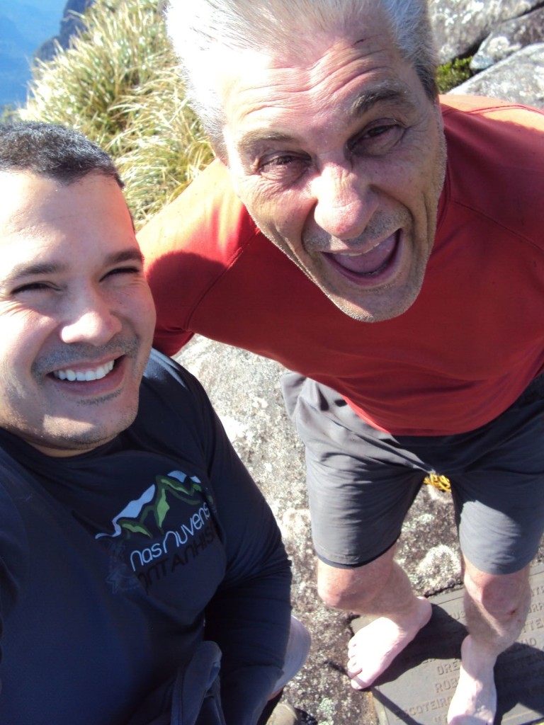 Gordinho e Veio Loko no cume