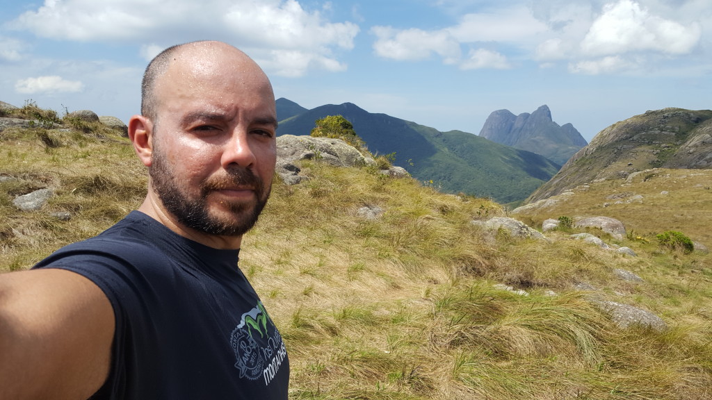 Eu no cume do Camapuan.