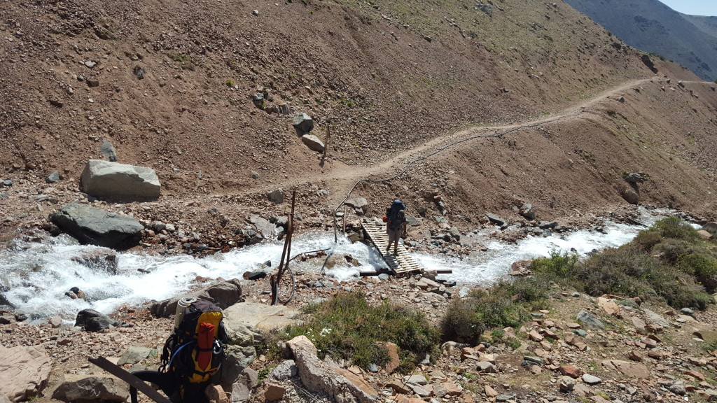 Mesma travessia só que de outro ângulo.