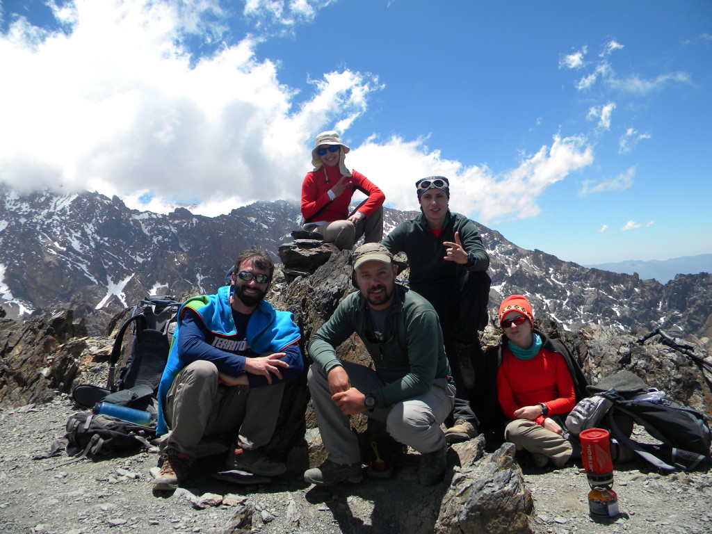 Galera de Curitiba, Michelle, Daniel, Murillo, Natan e Mery.
