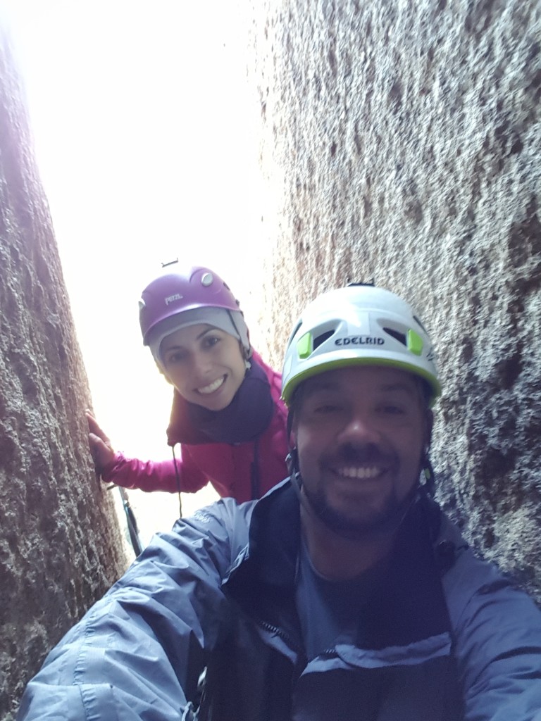 Dentro da Chaminé Idalício.