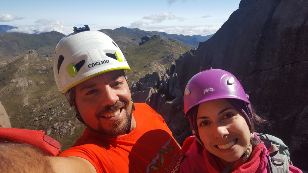 Primeira parada da via.