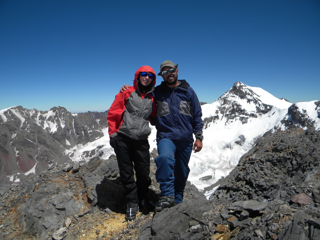 Últimos momentos na altitude.
