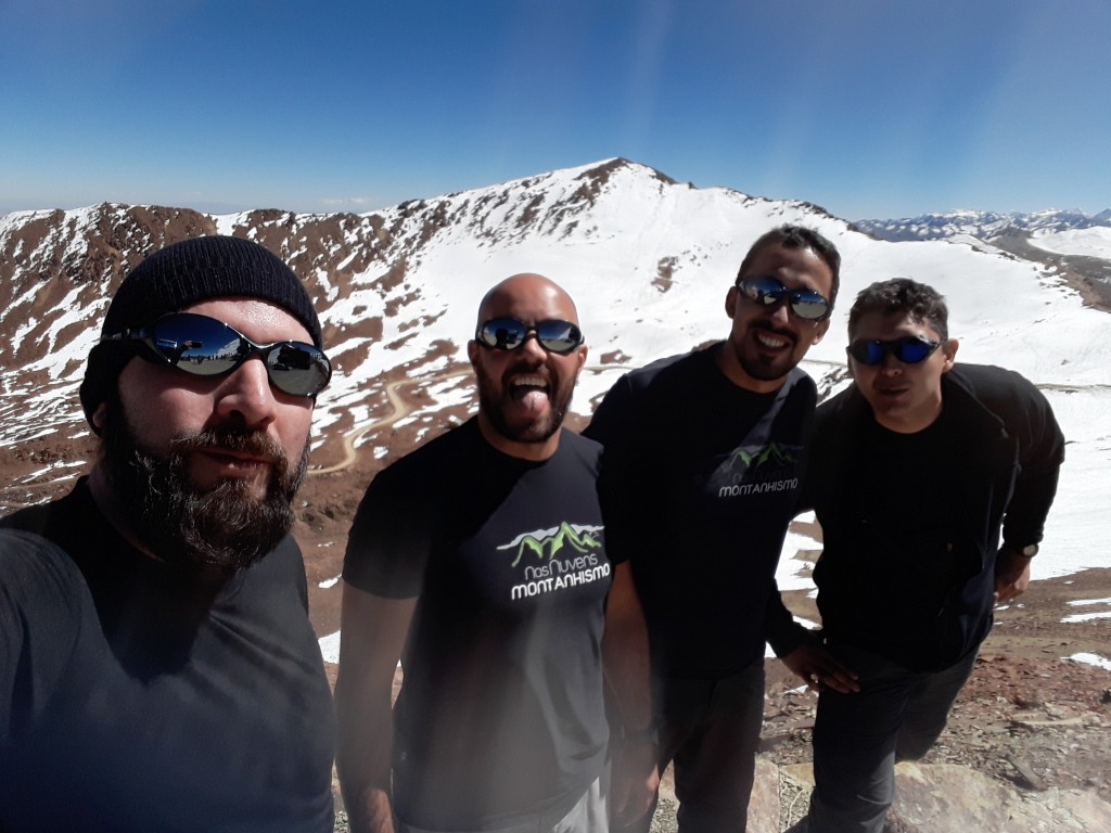 Leandro, eu, Lucas e Alisson.