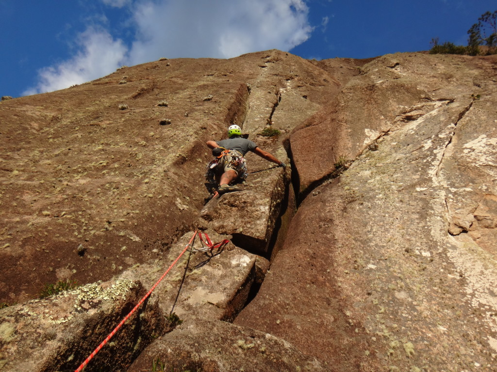 Inicio da quarta enfiada.