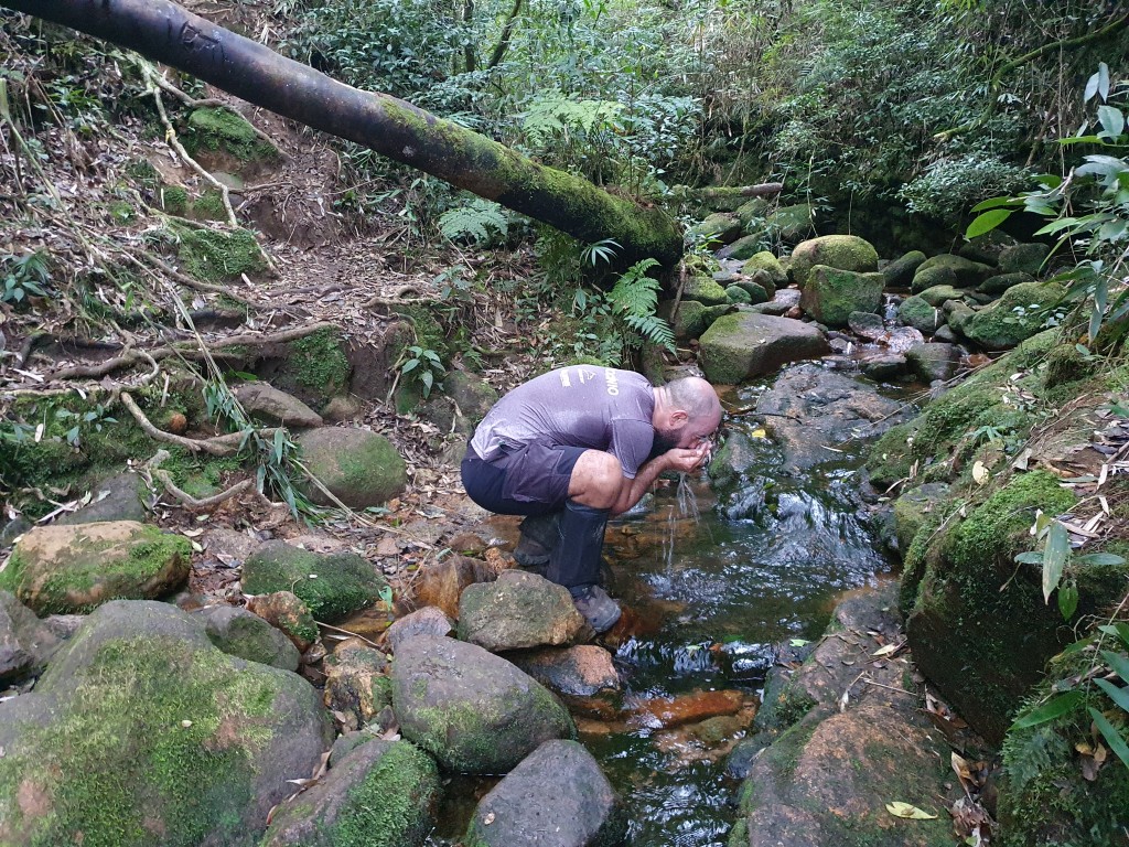 Primeiro ponto de água